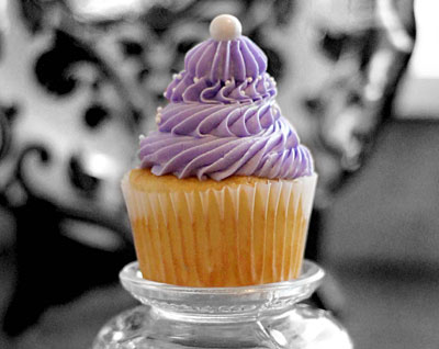 A cupcake from SugarBean Cupcakes