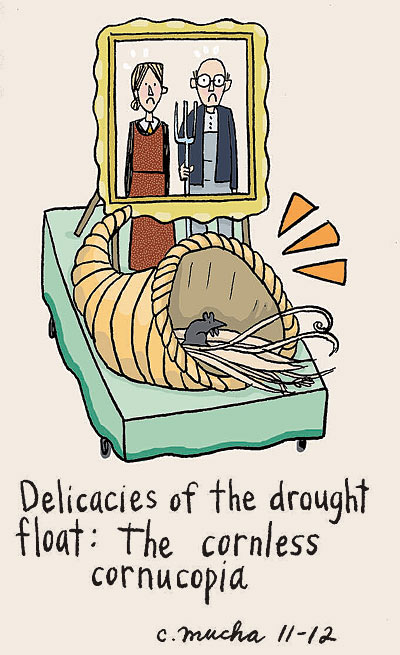 Ideas for Chicago’s Thanksgiving Parade: Delicacies of the drought float