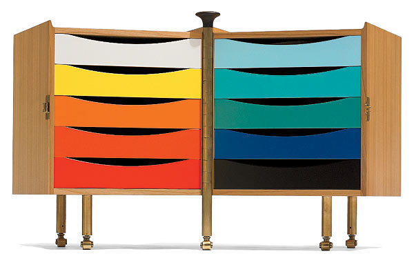 Finn Juhl cabinet at Wright