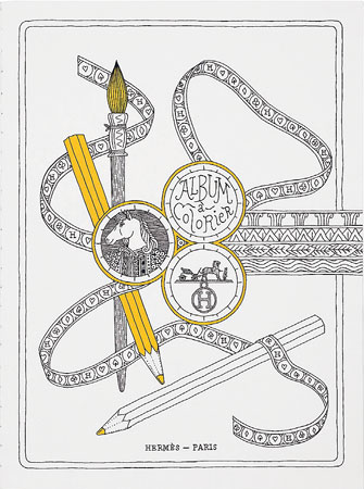 Les 4 Mondes coloring book