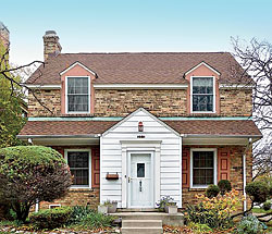 A Cape Cod-style home in Galewood