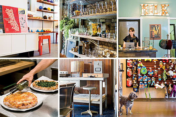 Inside Andersonville's The Haymaker Shop, Marguerite Gardens, Milk Handmade, Great Lake, Scout, and Jameson Loves Danger