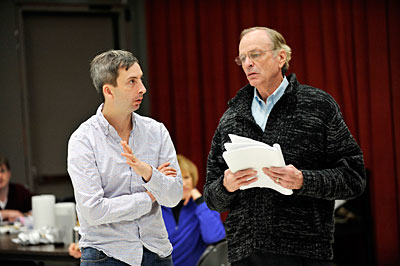 An actor rehearsing for ‘Other Desert Cities’