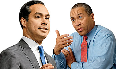 Julian Castro and Deval Patrick