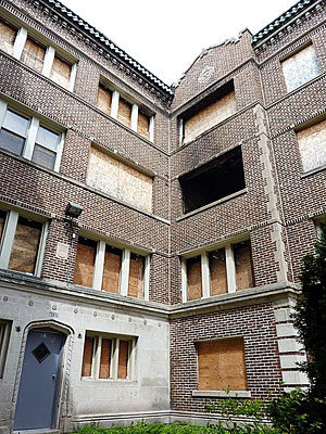 A foreclosed property on the South Side