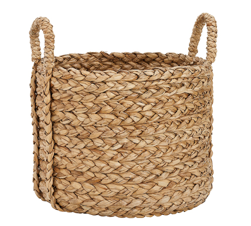 Seagrass basket, 29 inches tall, $129, Pottery Barn, 1000 W. North Ave.