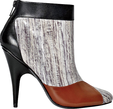 3.1 Phillip Lim painted eel and leather booties