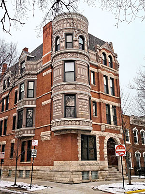 A condo building in Wicker Park