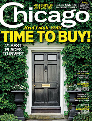 The April issue of Chicago magazine