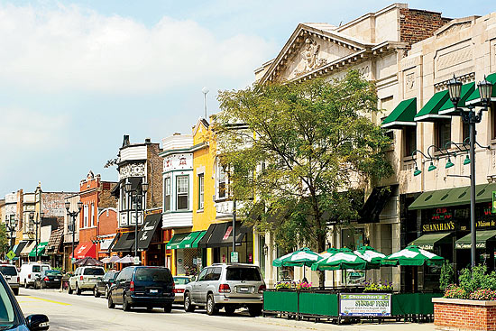 Madison Street in Forest Park