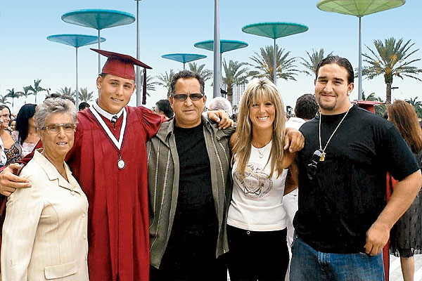 Rizzo at his 2007 graduation