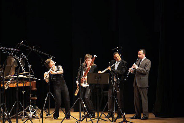 An ICE performance of ‘The Whisper Opera’