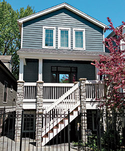 A recently sold house in Roscoe Village