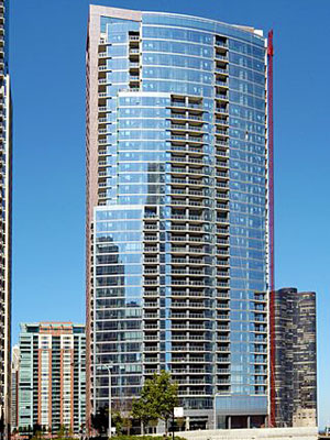 The Lakeshore East condo building