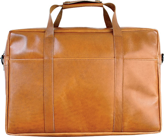 Leather briefcase