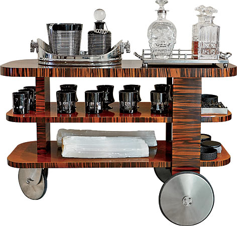 1930S FRENCH BAR CART