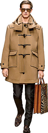 Prorsum wool twill coat