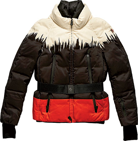 Polyester and down jacket