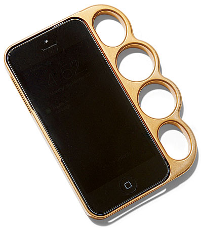 Polished Gold Knuckles iPhone Case