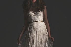 A Sarah Seven bridal gown