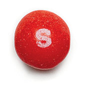A Raspberry Sorbet Skittle