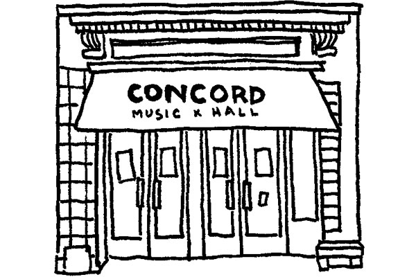 Concord Music Hall illustration