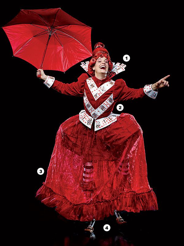 The Queen of Hearts from ‘Lookingglass Alice’