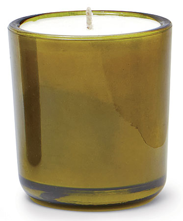 Woodsmoke-scented candle