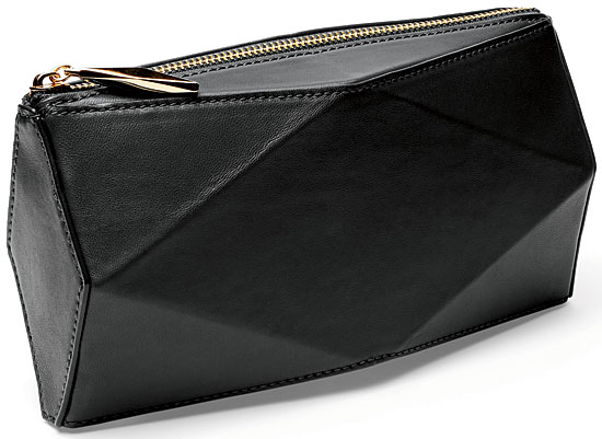 Calfskin clutch