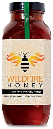 Pure organic honey by Wildfire