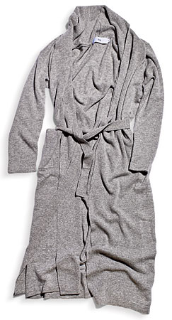 Restoration hardware cashmere robe