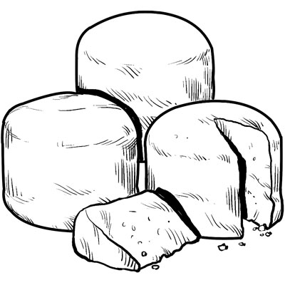 Cheese illustration