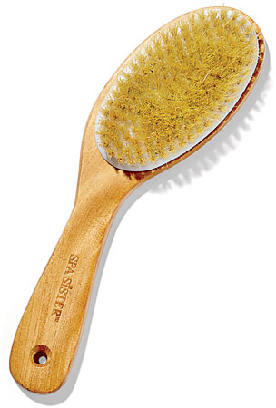 Dry skin body brush