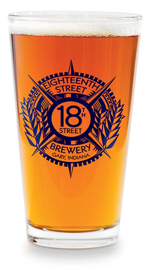 Beer from 18th Street Brewery