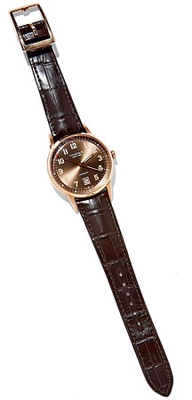 Tiffany 18-karat rose gold watch