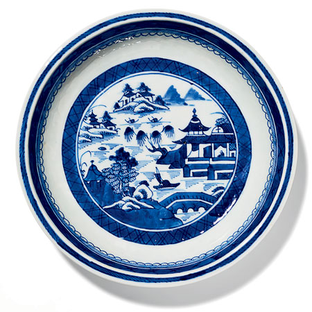 Canton porcelain plate
