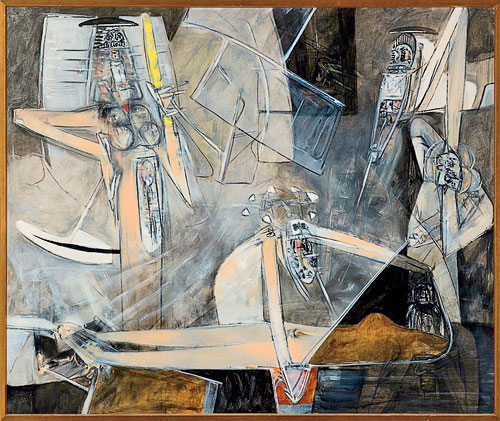 ‘Let’s Phosphoresce by Intellection #1’ by Roberto Matta