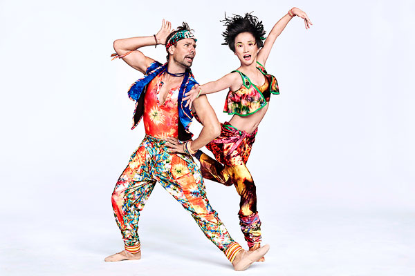 Dancers from Twyla Tharp’s 50th Anniversary Tour