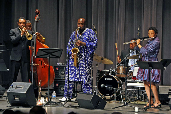 David Boykin performing with Black Earth Orchestra.