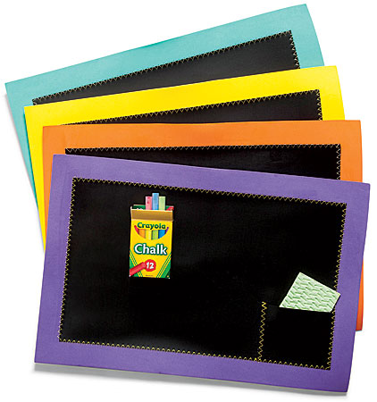 Chalkboard placemats