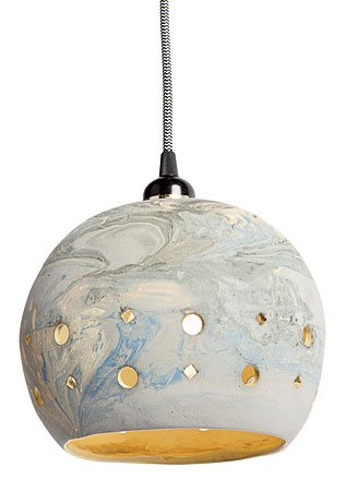 Ceramic pendant lamp