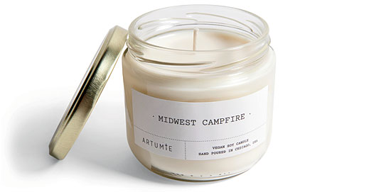 Scented soy candle