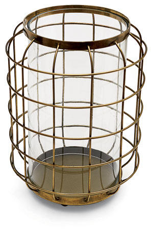 Tag brass lantern