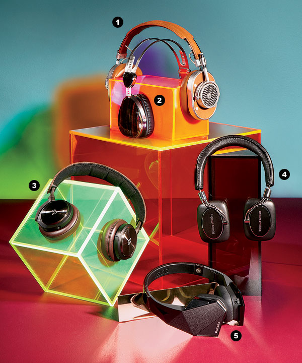 Various headphones