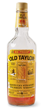 1985 Old Taylor six-year bourbon