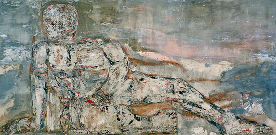 ‘Reclining Youth’ by Leon Golub