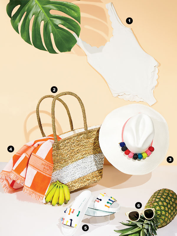 Chic beach items