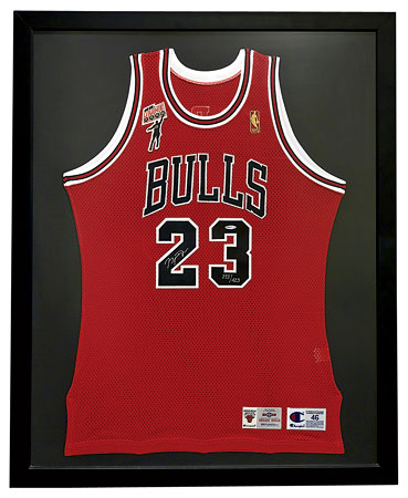 Signed Jordan jersey