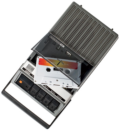 Vintage tape player