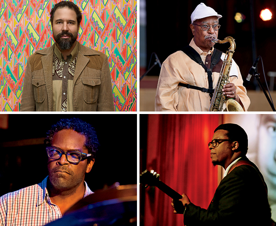 Joshua Abrams, Ari Brown, Gerald Cleaver, Jeff Parker Quartet